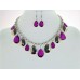 CLIQUE-bait Purple Necklace