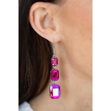 Cosmic Red Carpet Pink Earring