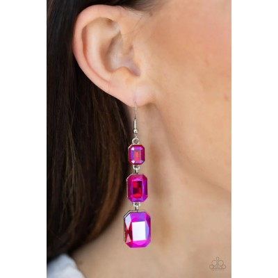 Cosmic Red Carpet Pink Earring