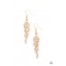 Highly Flammable Gold Earring