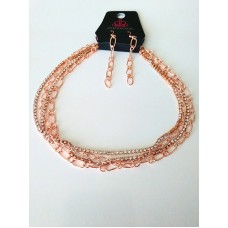 Glitter and Gossip Copper Choker