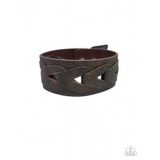 Horse and Carriage Brown Urban Bracelet