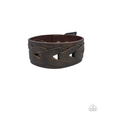 Horse and Carriage Brown Urban Bracelet