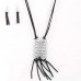 Infinite Fringe Black Necklace