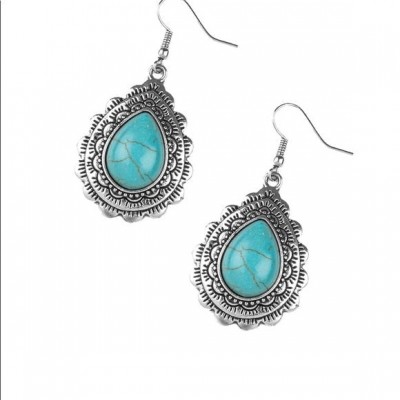 Mountain Mover Blue Earring