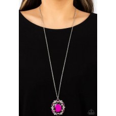 Noble Reflection Pink Necklace