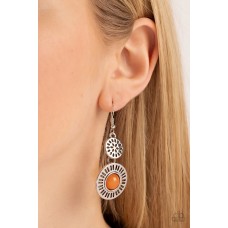 Ocean Orchard Orange Earring