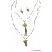 PRISM Break Brass Necklace