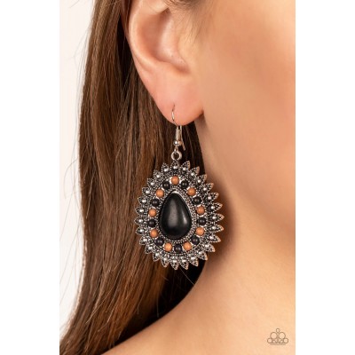 Sagebrush Sabbatical Black Earring