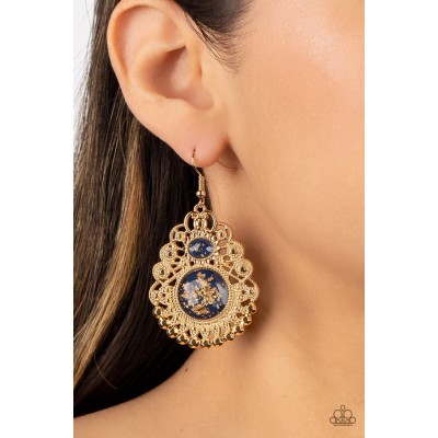 Welcoming Whimsy Blue Earring