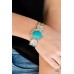 Whimsically Winslow Blue Bracelet