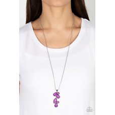 Wild Bunch Flair Purple Necklace