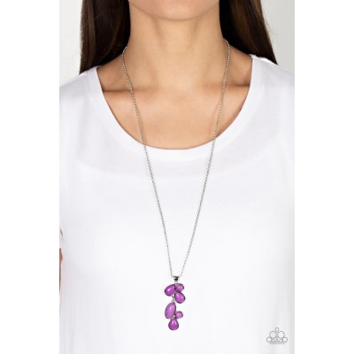 Wild Bunch Flair Purple Necklace